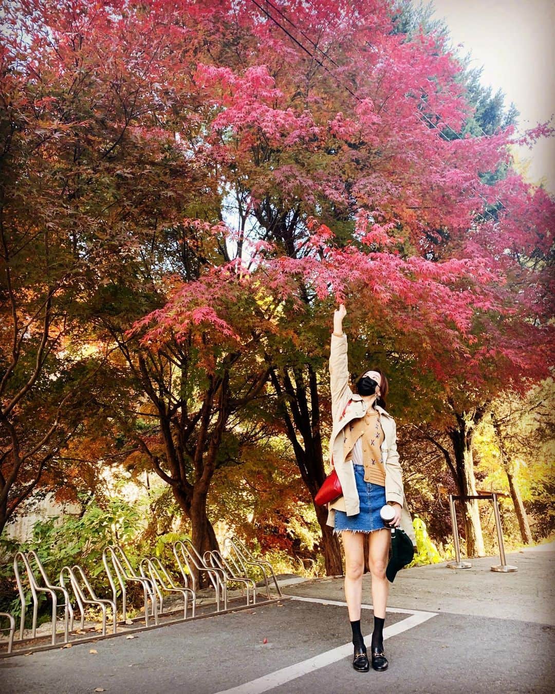 チョン・ユミさんのインスタグラム写真 - (チョン・ユミInstagram)「11월도 읏챠.🍁」11月1日 15時13分 - yum_yum