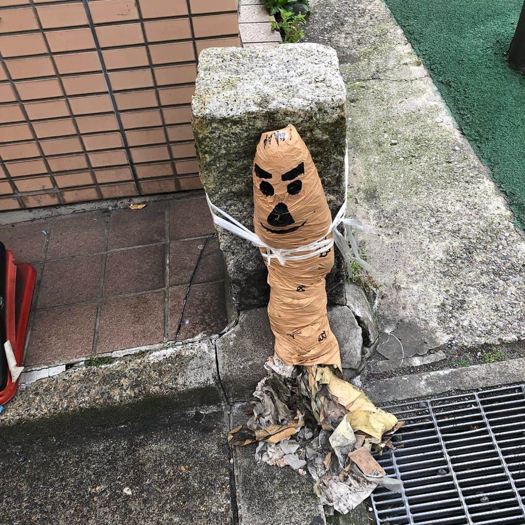 いとうせいこうのインスタグラム：「ハロウィンだからかなと思ってしまいました。」