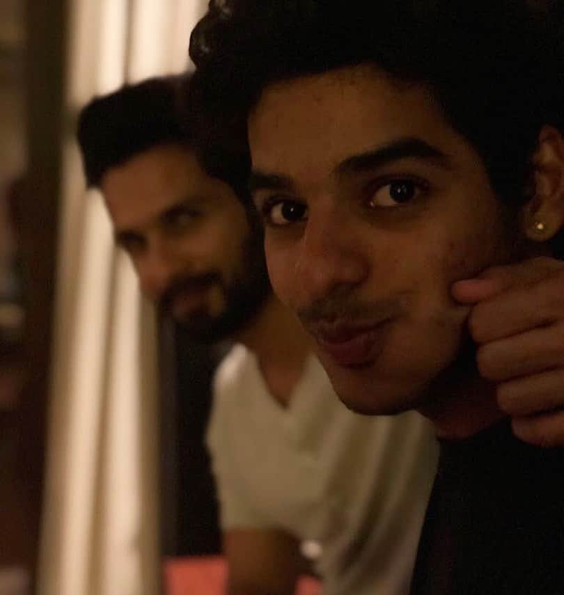 シャーヒド・カプールのインスタグラム：「Happy birthday Ishaan. May you be everything you deserve to be. Loads of love. 💕💕」