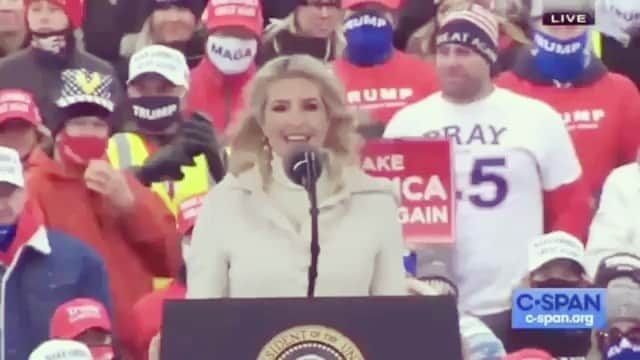 のインスタグラム：「It is an honor to campaign for my father in the great state of Michigan!  At this critical hour, with your voice and your vote, on November 3rd President Trump will win another historic victory and will Make America Greater than Ever Before! 🇺🇸」