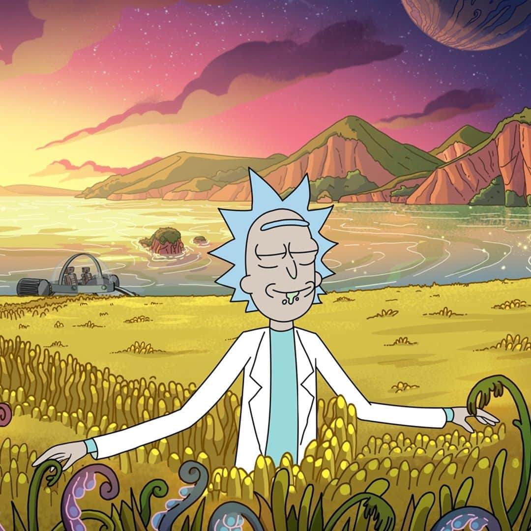 Hulu Home of Emmy-winningさんのインスタグラム写真 - (Hulu Home of Emmy-winningInstagram)「Mentally I am here. 👽 All episodes of #RickAndMorty Season 4 are now streaming.」11月2日 5時00分 - hulu