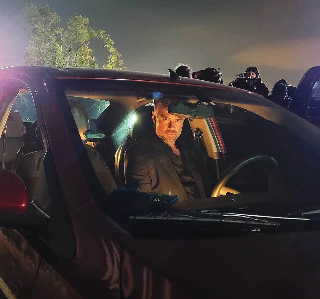 ジョシュ・デュアメルのインスタグラム：「Tried out my new “Stuntman” costume this Halloween... people definitely kept their distance.」