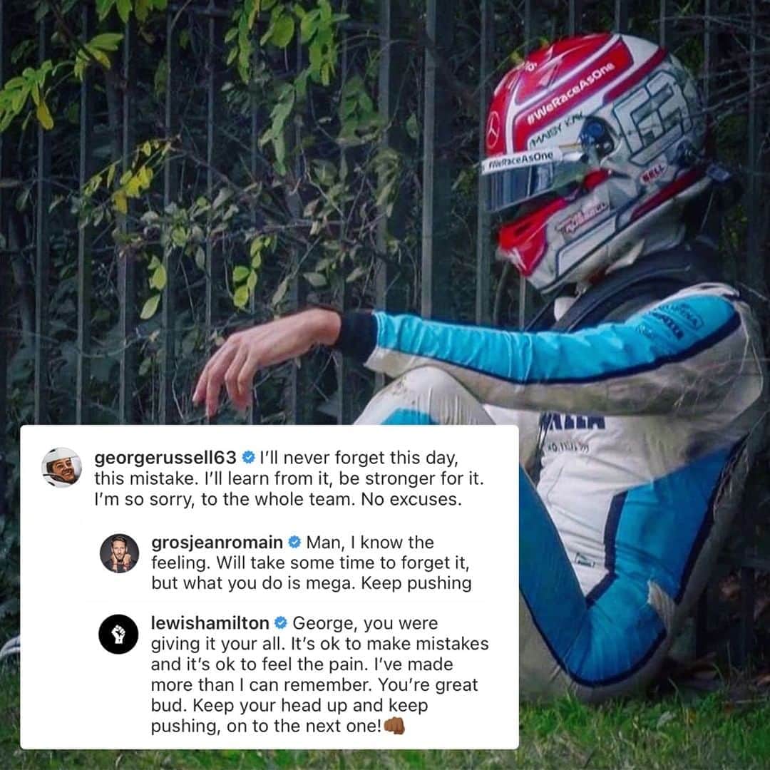 F1のインスタグラム