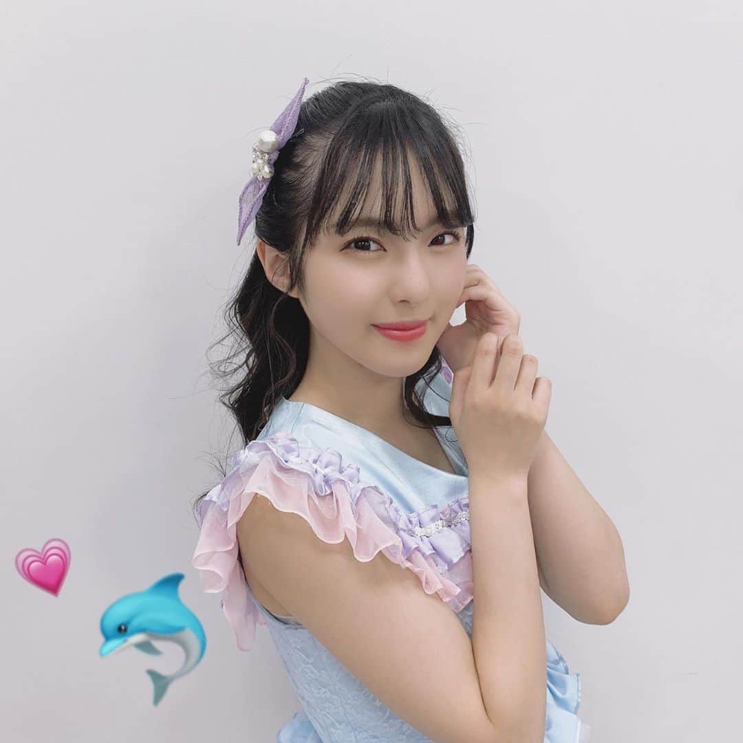 大塚七海のインスタグラム：「ㅤㅤㅤㅤㅤㅤㅤㅤㅤㅤㅤㅤㅤ さめかつな公演 ありがとうございました🐬✨✨  ㅤㅤㅤㅤㅤㅤㅤㅤㅤㅤㅤㅤㅤ #ngt48 #さめかつな公演」