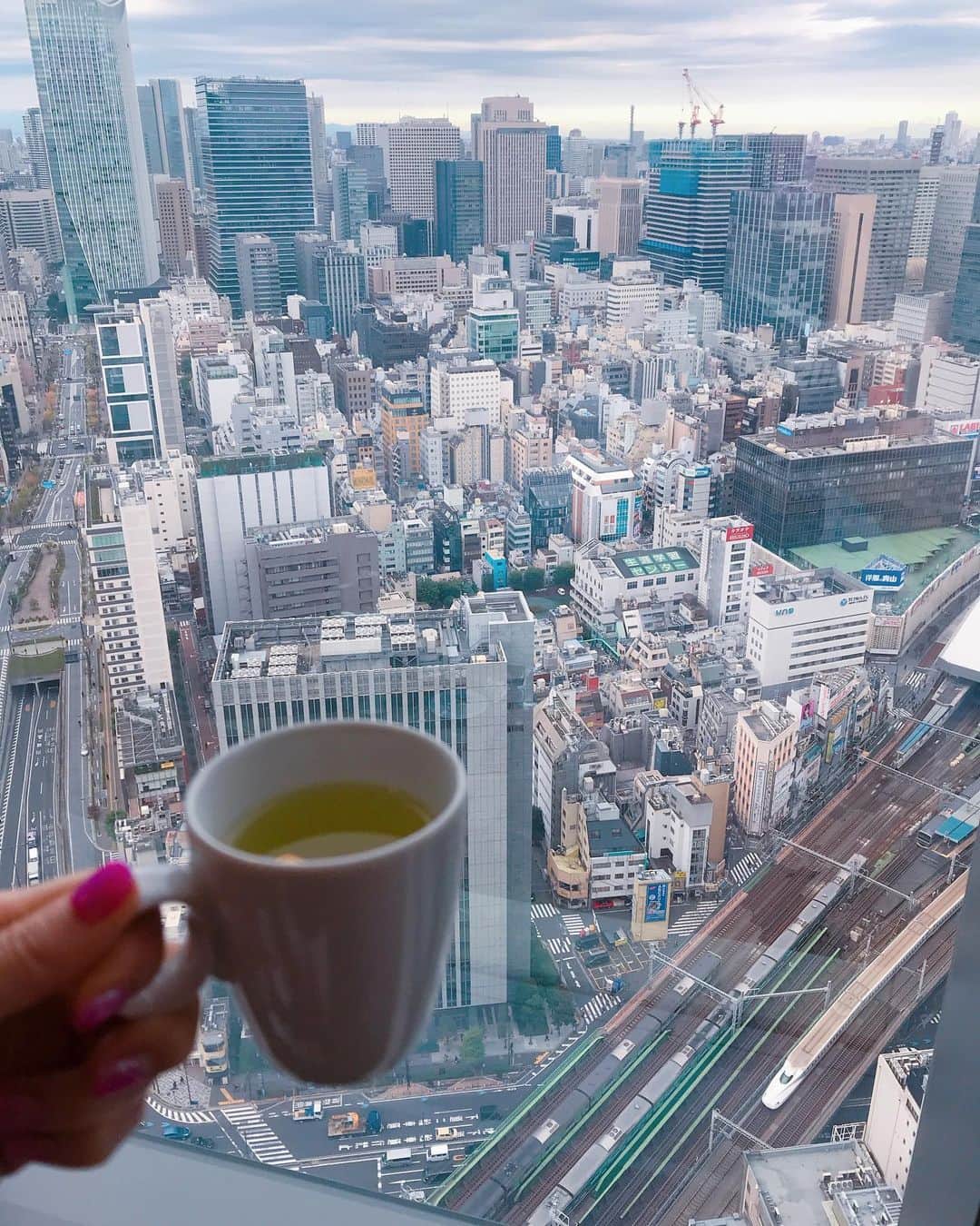 DJ MIYAさんのインスタグラム写真 - (DJ MIYAInstagram)「こんばんにゃーん❤️😃(o^^o)  パークホテル東京・宿泊記 朝食編でーすぅ💗 Momと、夜景を見ながらrelaxしながら一晩♪⭐︎✨ 朝食は、25階の【アートカラーズダイニング】の窓側の席で❤️『エッグベネディクト』を食べましたっっ♪(^^)  @parkhoteltokyo   Breakfastは、コース仕立てになっていて  温かいSOUPで、身体が目覚めました。  そしてエッグベネディクトの盛り付けの綺麗さに感動♪♪⭐︎✨🌟 ２種類も楽しめました❤️  お母さんも、すごい喜んでくれてほんと素敵な接客だし朝から別世界にいるかのような最高の気分でございます。  フォークを入れた瞬間、とろーりと出てくるたまごの黄身の高級感。 とっても美味しくて幸せ〜！！！💗❤️  サワークリームがtop onされた方も、すごく美味しかったぁー。 アイスカフェラテも、すごい気に入っちゃいました❤️💗❤️  さらに、フルーツ盛り合わせとヨーグルトも出てきて❤️爽やかな朝の始まりでした❤️(^^)  「パークホテル東京」で検索してね♪  Support By woomy ウーミーPR  ご招待いただいて宿泊させて頂きました。 ありがとうございました😊(^ ^)  【2020.10月29日　パークホテル東京・宿泊記 朝食編】  #PR #パークホテル東京 #GOTOトラベル #GOTOキャンペーン #東京ホテル #ラグジュアリーホテル #ホテルステイ #宿泊レポート #女子会コーデ #ホテル巡り #ホテル朝食 #旅ブロガー #旅インフルエンサー #東京観光  #旅インスタグラマー #インスタグラマー #インフルエンサー #トラベラー #パークホテル #parkhoteltokyo #ホテル好き #宿泊レポ #旅好き女子 #今日のコーデ #ファッションブロガー #GOTOトラベルキャンペーン #汐留  #エッグベネディクト #グルメ女子 #一休レストラン」11月1日 21時17分 - dj_miya