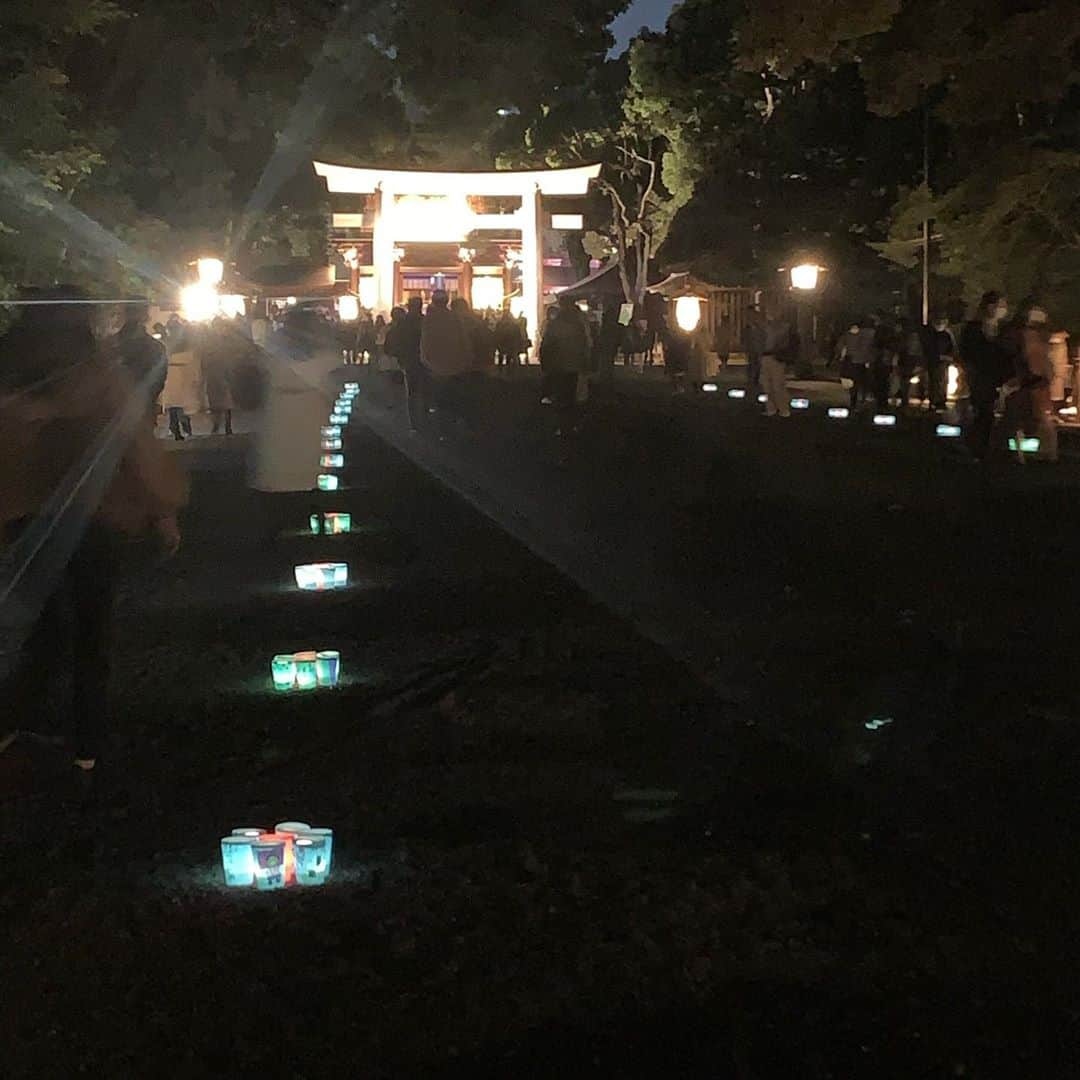 松田祥一さんのインスタグラム写真 - (松田祥一Instagram)「明治神宮鎮座百年祭奉祝 夜間特別参拝！ すごい良かった」11月1日 21時35分 - sho1ma2da3