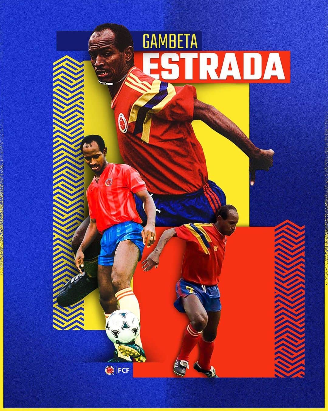 サッカー コロンビア代表チームのインスタグラム：「Hoy Carlos 'La Gambeta' Estrada está de celebración 🥳  Felices 5⃣9⃣ Mundialista. Que sean muchos más 👏」