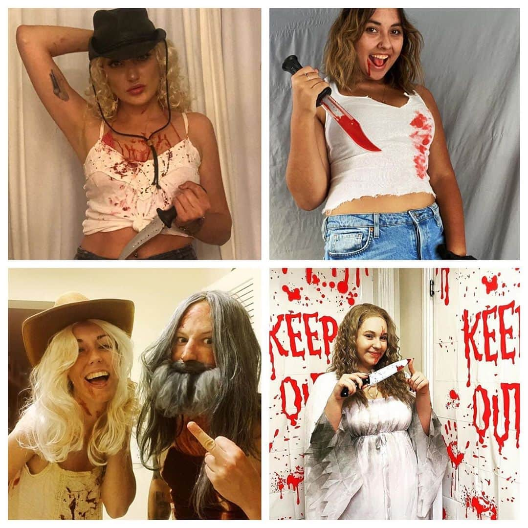 ロブ・ゾンビさんのインスタグラム写真 - (ロブ・ゾンビInstagram)「Baby Firefly and her fucked up family were out in full force this year. #houseof1000corpses #sherimoonzombie #thedevilsrejects #3fromhell #robzombie #halloween」11月1日 22時29分 - robzombieofficial