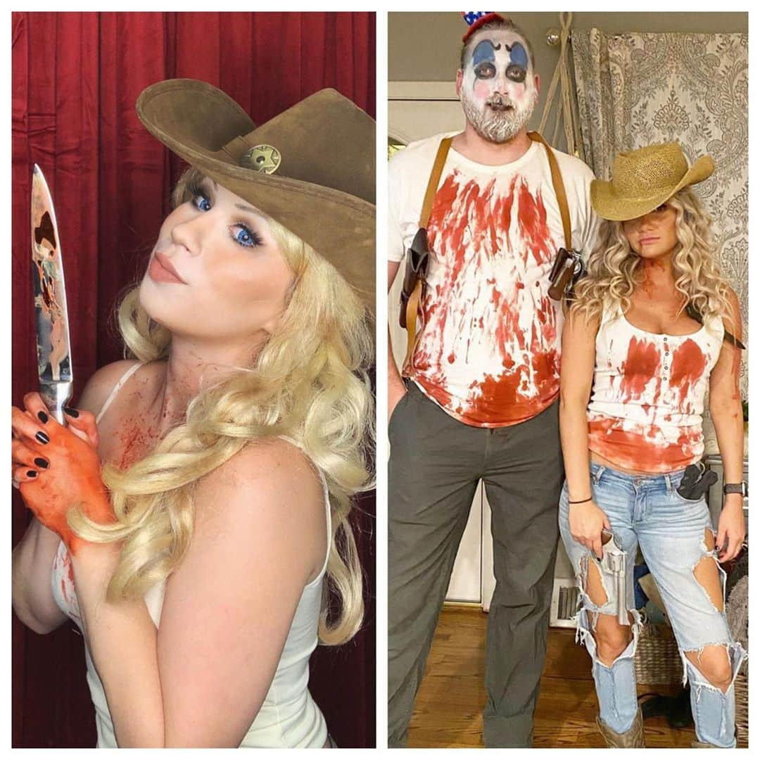 ロブ・ゾンビさんのインスタグラム写真 - (ロブ・ゾンビInstagram)「Baby Firefly and her fucked up family were out in full force this year. #houseof1000corpses #sherimoonzombie #thedevilsrejects #3fromhell #robzombie #halloween」11月1日 22時29分 - robzombieofficial