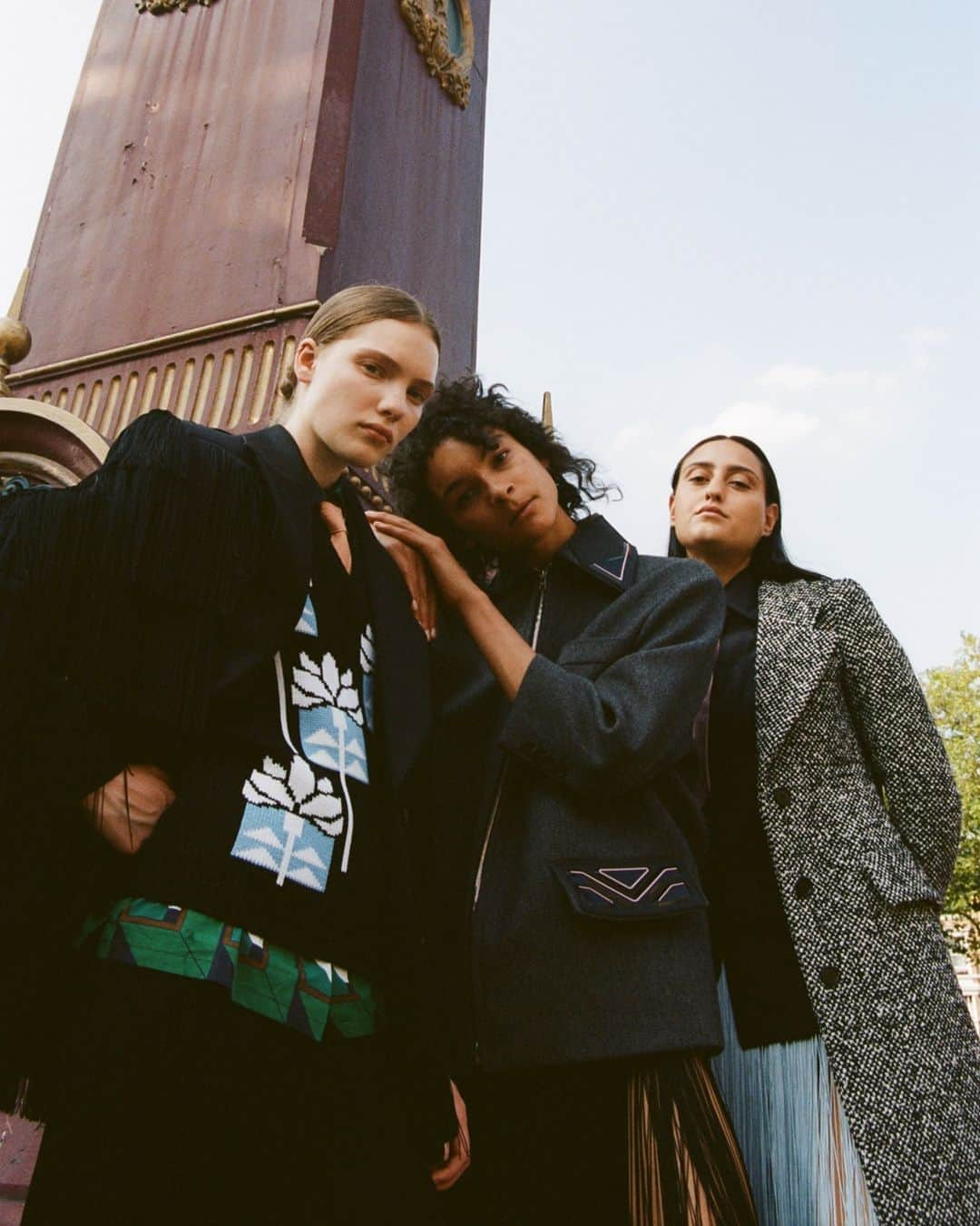 プラダさんのインスタグラム写真 - (プラダInstagram)「On @theststyle, models @Penelope.Ternes, @JessCole___  and @JessMaybury wear #PradaFW20 photographed by @sirius.film. Stylist: @verityparker  #PradaEditorials」11月1日 23時00分 - prada