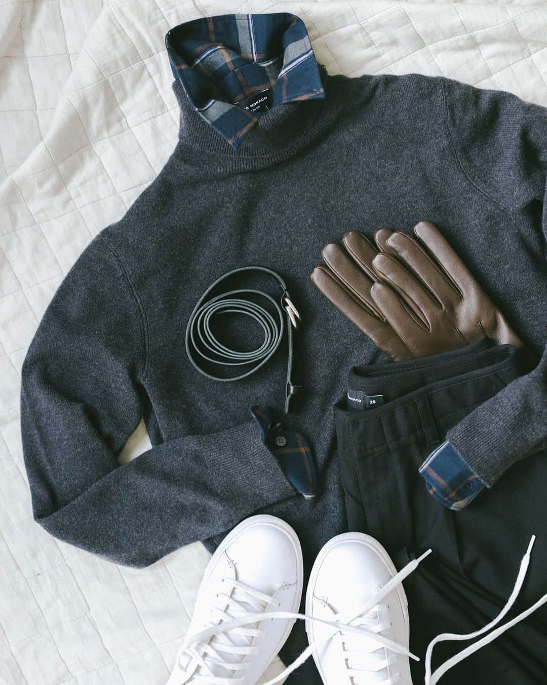 Club Monacoのインスタグラム：「You're getting warmer. Bundle up in classic layers, updated with luxuriously soft fabrics to armor you from the cold.」