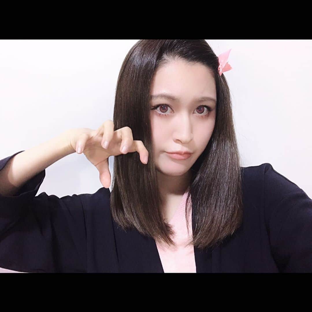 後藤夕貴さんのインスタグラム写真 - (後藤夕貴Instagram)「ㅤ どうも、アイスを食べる鬼です。 1日遅れのハッピーハロウィン！とりっくおあとりーと！ ㅤ ㅤ 🎃⚔️🧺 ＿＿＿＿＿＿＿＿＿ #鬼滅の刃 #禰豆子 #ねずこ #おうちハロウィン #halloween」11月1日 23時13分 - yuki_gotooo