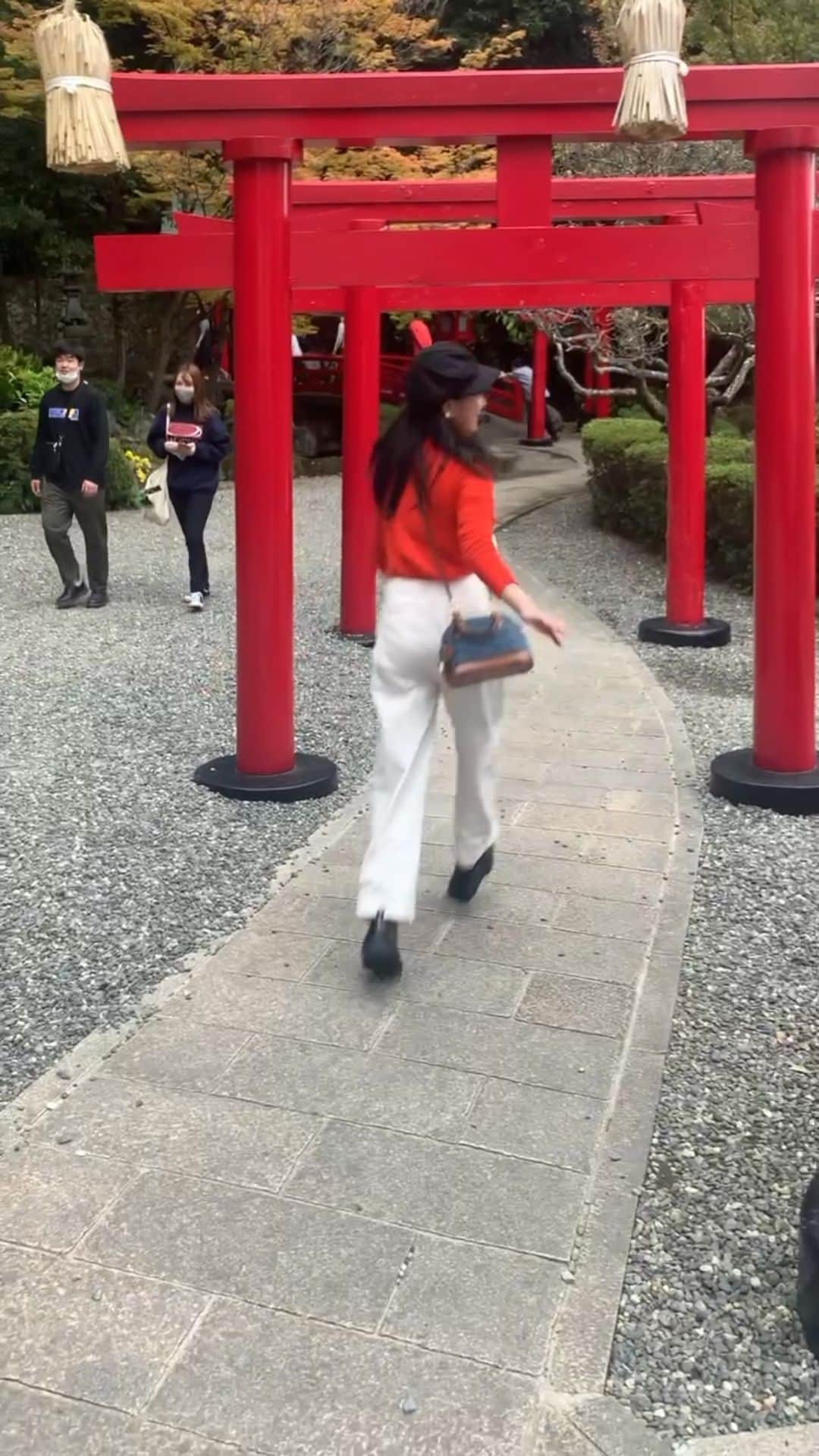 工藤綾乃のインスタグラム：「リール初。 お仕事の前に観光。 またまた地方にやって来てます。 #」