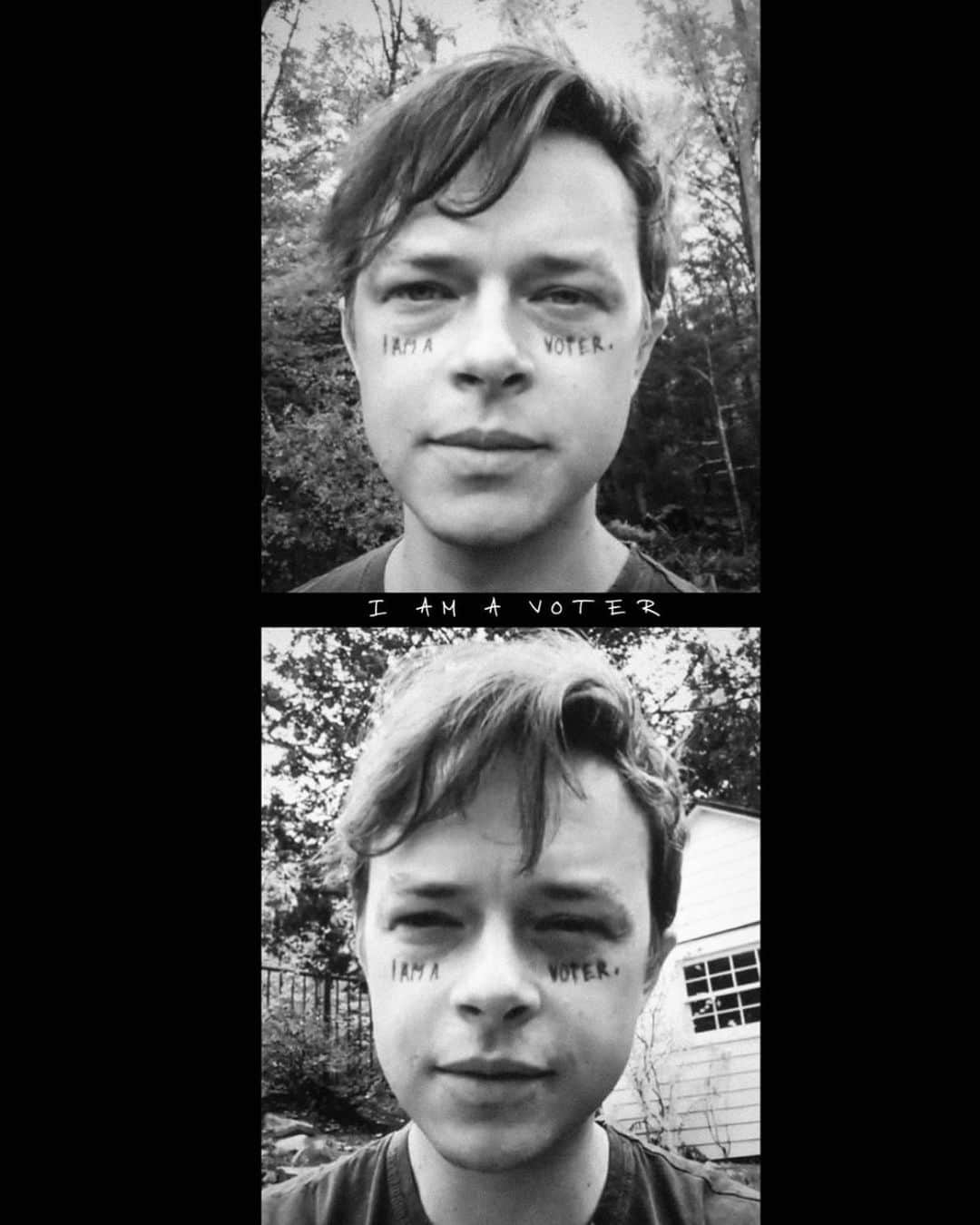 デイン・デハーンのインスタグラム：「The truth will set us all free. #iamavoter」
