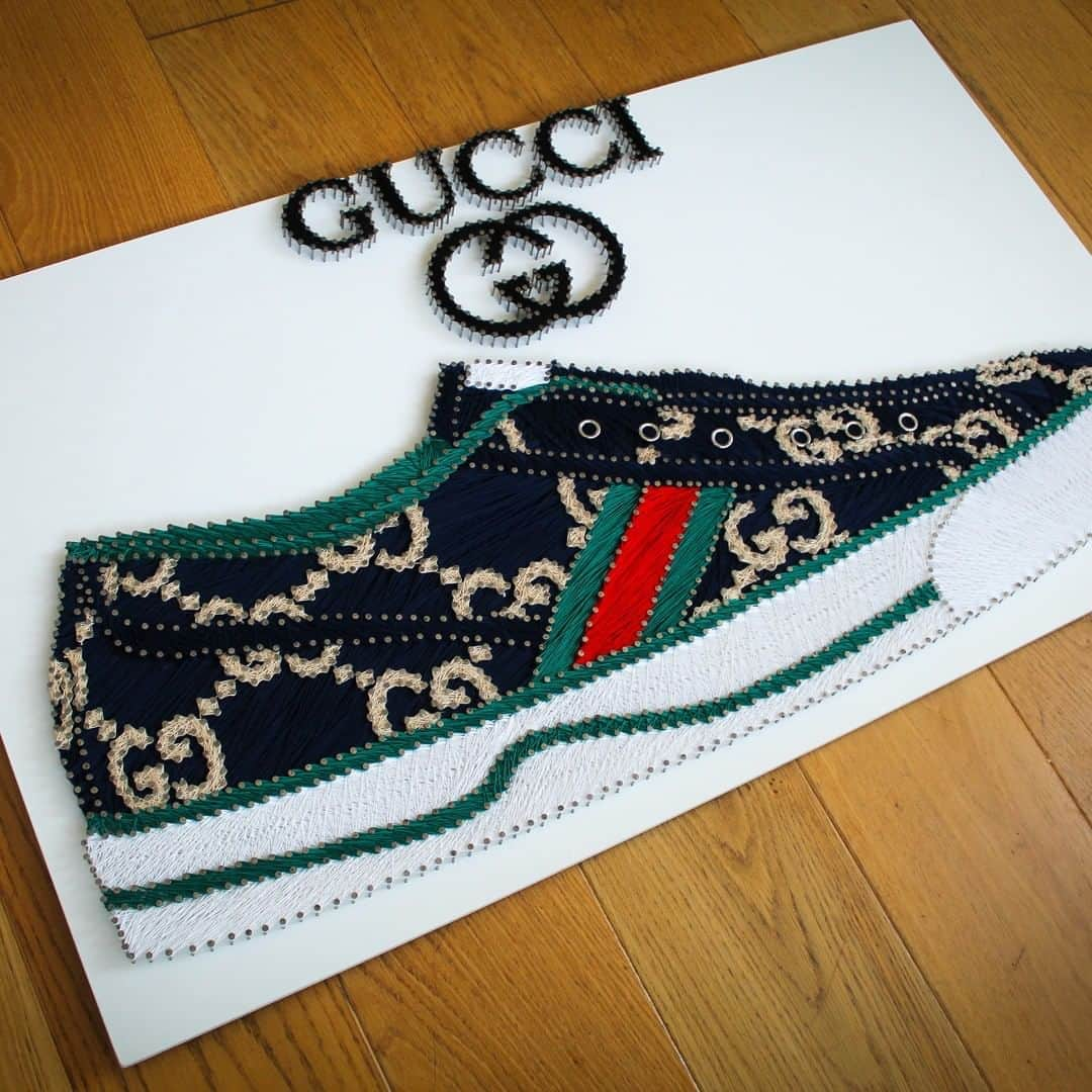 グッチさんのインスタグラム写真 - (グッチInstagram)「Via different mediums, creatives were invited by the House to recreate Gucci sneaker designs for the #GucciSneakerGarage, including the #GucciRhyton #GucciAce #GucciTennis1977 and the #GucciScreener. By cutting and sewing, video and animation, the sneakers took on new characters, created by artists including @troubleandrew, who collaborated with @alessandro_michele on the #GucciGhost collection, and other talents @ghicapopa, @sneaky_strings @rudyindahouse_ @delphine.denereaz @bodega.rose. #AlessandroMichele Discover more through link in bio.」11月2日 2時00分 - gucci