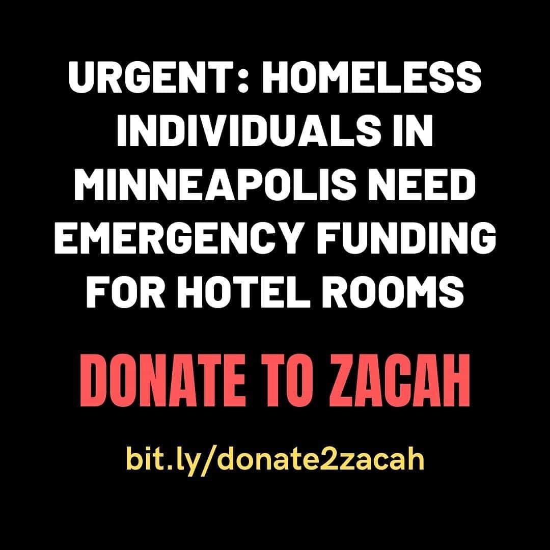 レイチェル・レフィブレのインスタグラム：「So many people who need help, so many orgs needing donations, here’s one more great option. I know the boots on the ground in Minneapolis, MN doing this incredible work, they need funds immediately to house families. Shelters are FULL, this org is also working to get city officials to create/open more housing options but until then homeless people (including so many families with children) have no where to go so low-cost hotels/motels are the only option. It’s currently 32° in Minn and only getting colder. Anything helps! Zacah.org 🙏🏻🙏🏻🙏🏻」