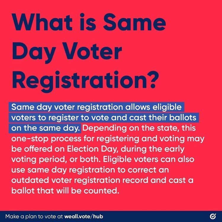 ヴィオラ・デイヴィスさんのインスタグラム写真 - (ヴィオラ・デイヴィスInstagram)「It’s not too late to make your voice heard. You can still register in some states. And everyone can cast their ballot from now until Tuesday, November 3rd, the last day to vote.  Make your plan to vote on #ElectionDay at weall.vote/hub. 🔁@michelleobama」11月2日 2時56分 - violadavis