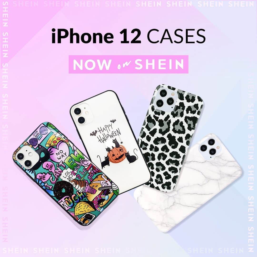 SHEINさんのインスタグラム写真 - (SHEINInstagram)「We've got you COVERED! iPhone 12 phone cases are now available on SHEIN.com! 📱 #SHEIN」11月2日 3時16分 - sheinofficial