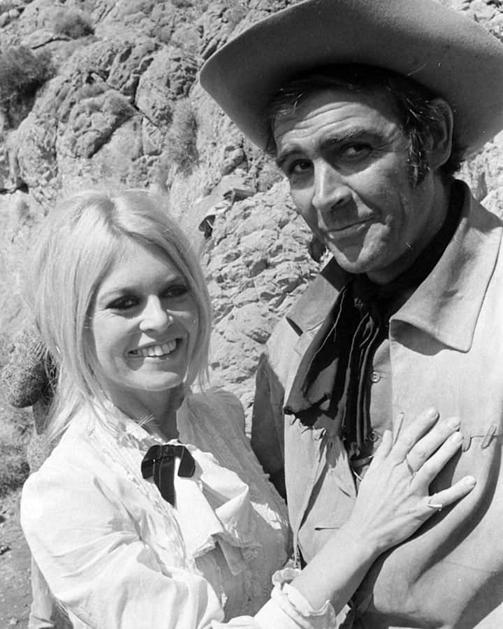 lifeのインスタグラム：「Rest in peace, Sean Connery. Here he is on set of the film "Shalako" with Brigitte Bardot, 1968. For more rare photos of Connery from our archives, tap the link in bio. (Bill Ray/LIFE Picture Collection)   #seanconnery #brigittebardot #1960sfashion #shalako #vintagemovies #billray」