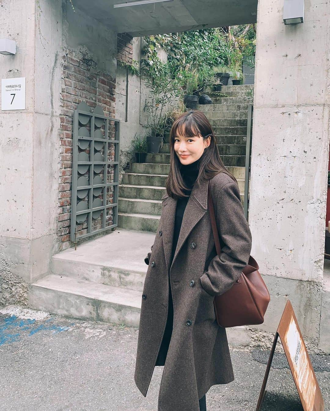 nanaさんのインスタグラム写真 - (nanaInstagram)「로댕코투 브라운🌰」11月2日 14時23分 - luv__ribbon