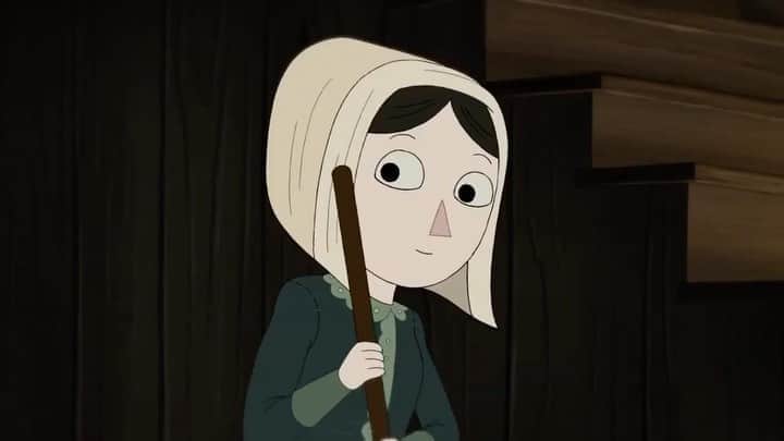 シャニン・ソサモンのインスタグラム：「Fall time is the perfect time to rewatch Over the Garden Wall, an animated mini-series created by Pat McHale with original music by @BlastingCompany. If you have not yet seen it, you’re missing out, and I’m not just saying that. One of my most favorite parts to play, sweet Lorna (who is crushing big time on #Wirt here), because I love to Sing 🎶 and to sweep 🧹  #overthegardenwall #likeships  P.S. @BlastingCompany is sharing six unreleased OTGW musical sketches on Nov. 3rd. A nice treat for a strange day ahead」