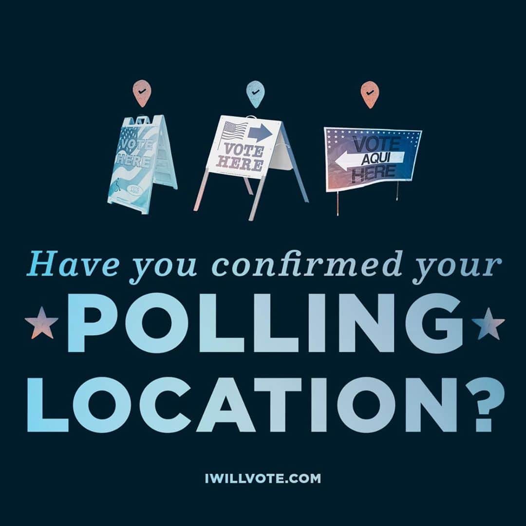 エヴァ・ロンゴリアさんのインスタグラム写真 - (エヴァ・ロンゴリアInstagram)「Do you know where you're voting? 📍🗳️ Go to iwillvote.com to confirm your polling place today!」11月2日 6時25分 - evalongoria