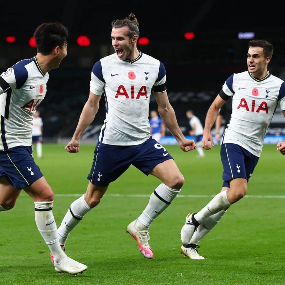 ガレス・ベイルさんのインスタグラム写真 - (ガレス・ベイルInstagram)「+3! Great feeling to score and very happy with the win! ⚽️💪🏼 #COYS」11月2日 6時53分 - garethbale11