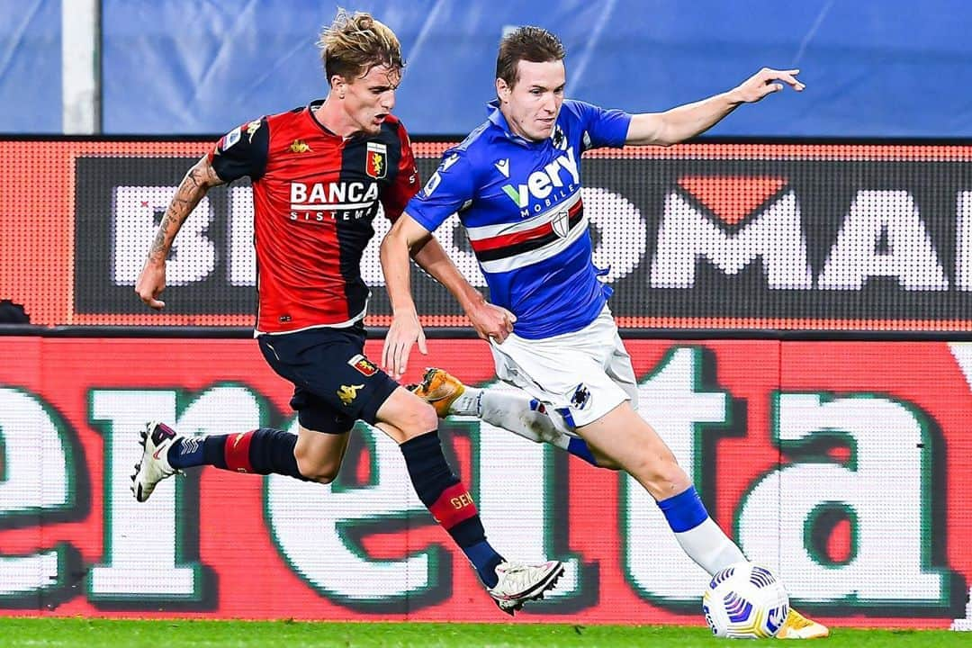 UCサンプドリアさんのインスタグラム写真 - (UCサンプドリアInstagram)「⏹ #SampGenoa 1-1.  #FORZADORIA 🔵⚪️🔴⚫️⚪️🔵」11月2日 6時53分 - sampdoria