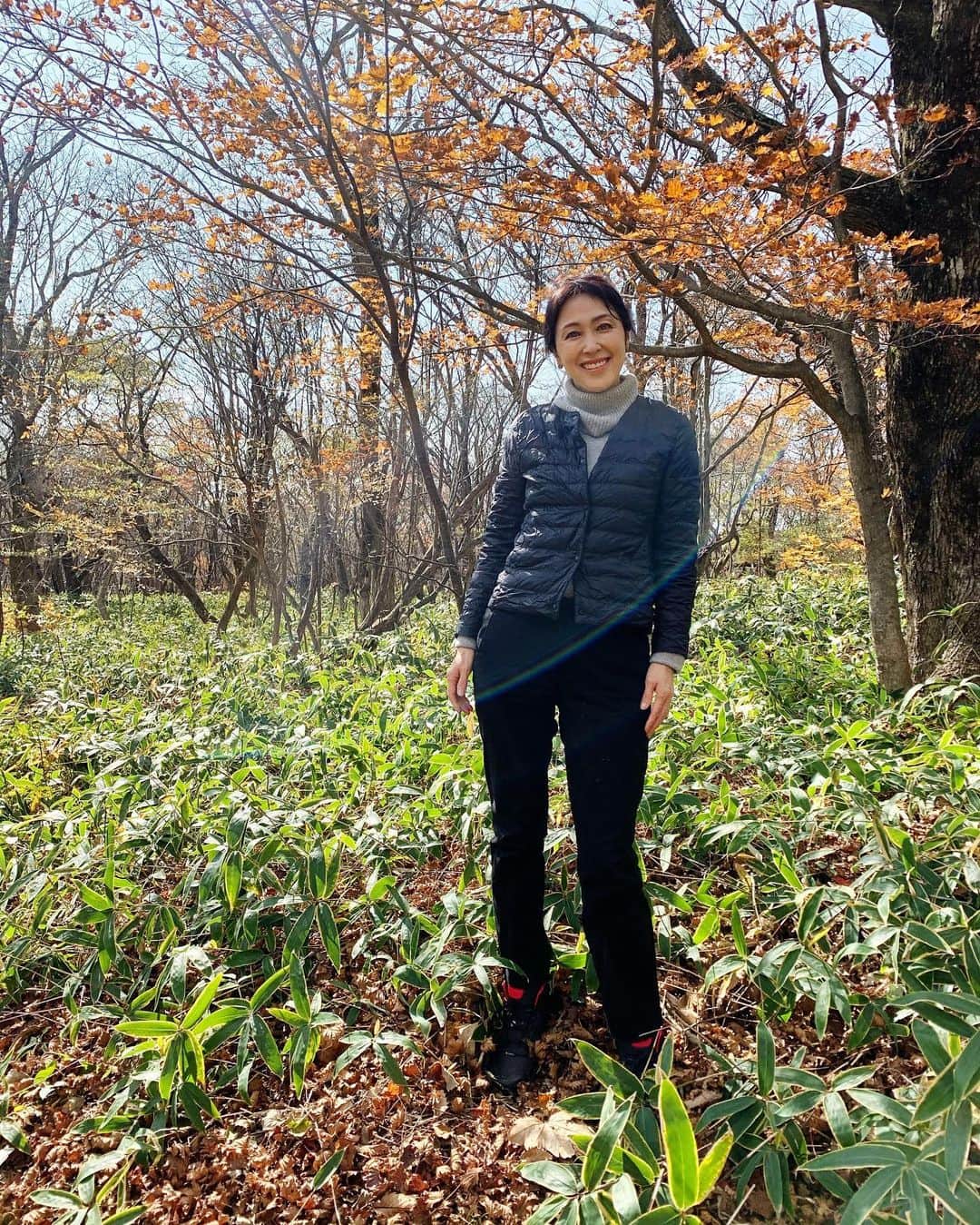 藤田陽子さんのインスタグラム写真 - (藤田陽子Instagram)「週末は、那須に行っていました。 テニスしたり、ハイキングしたり、自然を満喫してパワーチャージ✨  11月は忙しくなりそうなので、頑張らないと… 寒くなりましたので、皆様もお体ご自愛くださいませ  I went to Nasu prefecture where is lactated 3hours drive a way from Tokyo. I enjoyed playing tennis, mountain hiking and got energy from the nature.  @definebeautyjapan  @definebeauty @ディファインビューティ  #那須 #那須旅行  #旅行好きと繋がりたい  #楽しかった #思い出 #アラフィフ #アラフィフ女子 #大人可愛い #今日のコーデ #スナップミー #上品コーデ #キレイめコーデ #fashiongram  #instapicture  #beauty  #beautiful  #fashionblog #fashionblogger #dailylook #tokyolife」11月2日 9時40分 - yoko.fujita.official