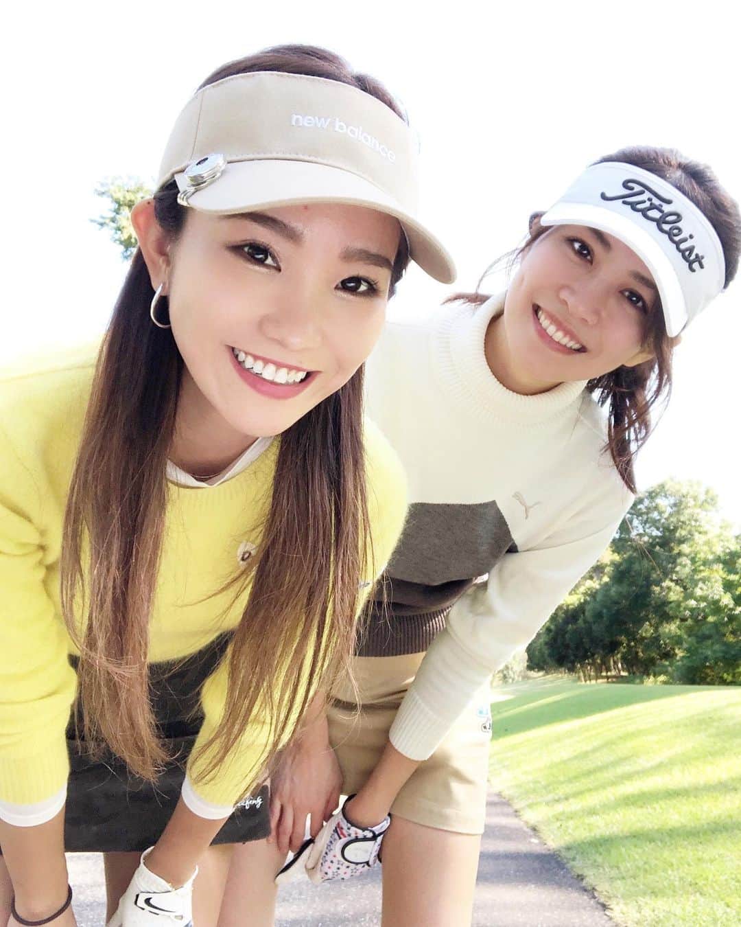 乙幡紗紀のインスタグラム：「・ 先日いちかちゃんとゴルフ⛳️ #ゴルフ#ゴルフ女子  #golf #golfgirl」