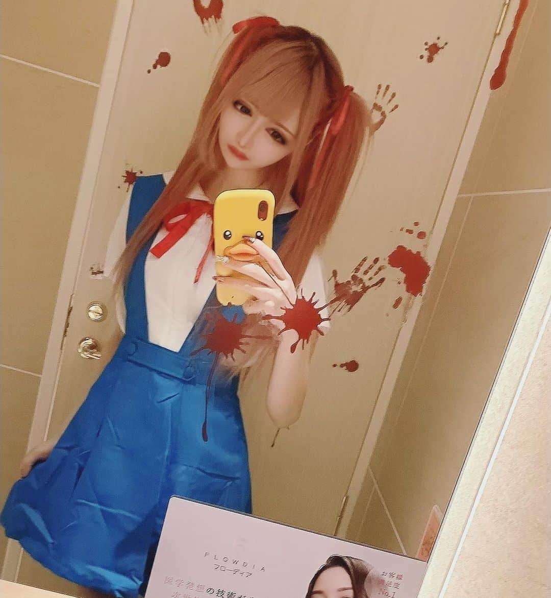 のインスタグラム：「ハロウィンも終わって11月やん 今年はアスカラングレーやりました  #歌舞伎町#キャバクラ#新宿#キャバ嬢#ハロウィン#イベント#仮装#コスプレ#歌舞伎#BAR＃サパー#ホスト#水商売」