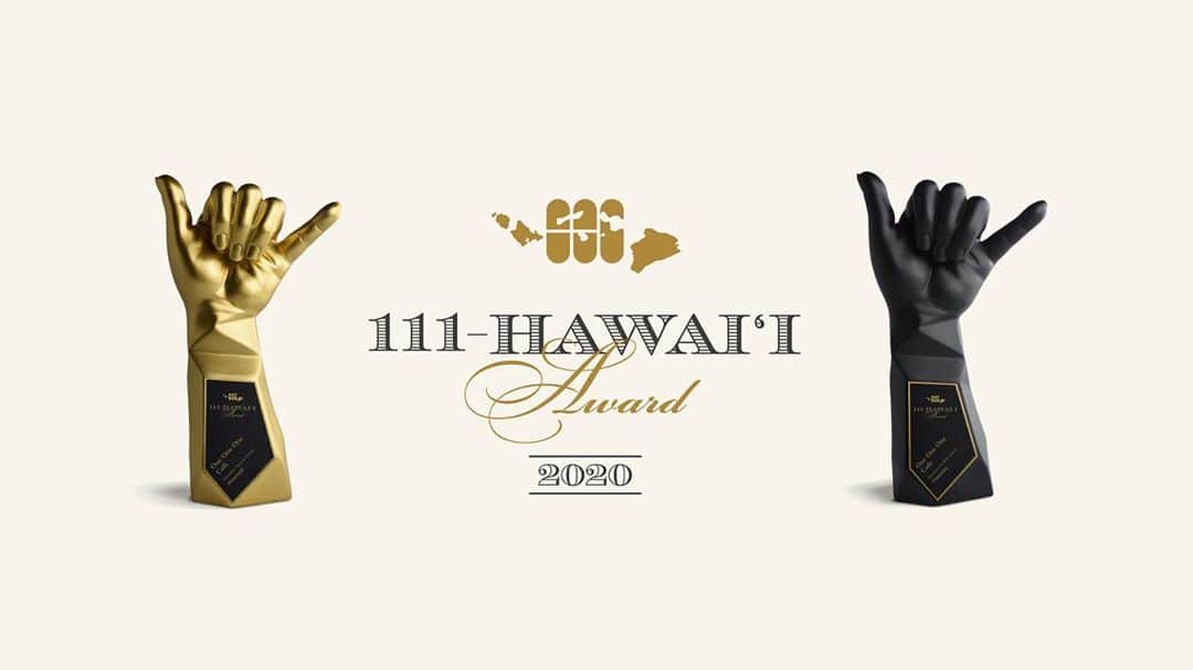 111-Hawaii Awardのインスタグラム