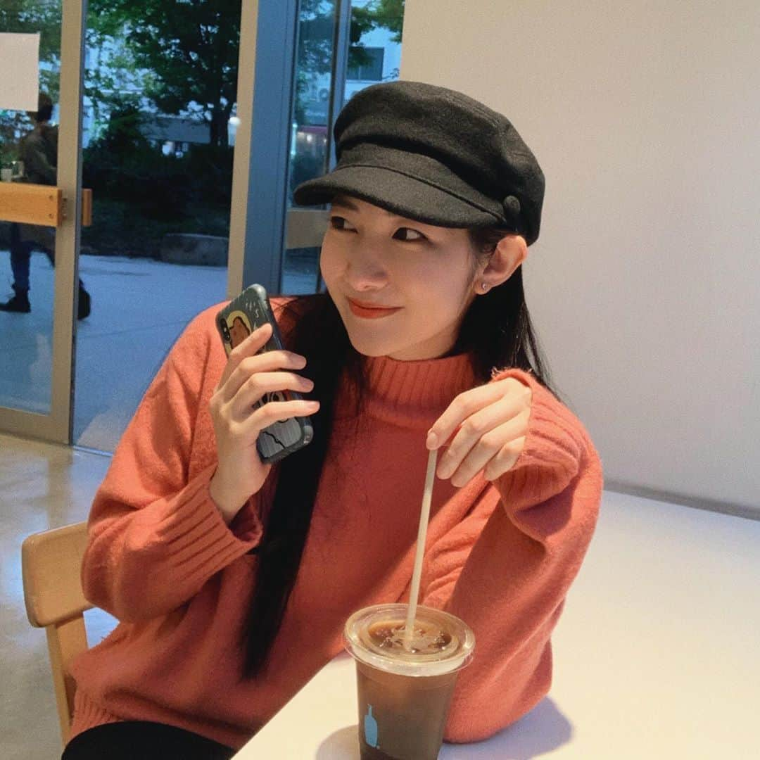 李起林のインスタグラム：「久々のブルーボトル☕️ #ブルーボトルコーヒー #カフェ #블루보틀 #카페」