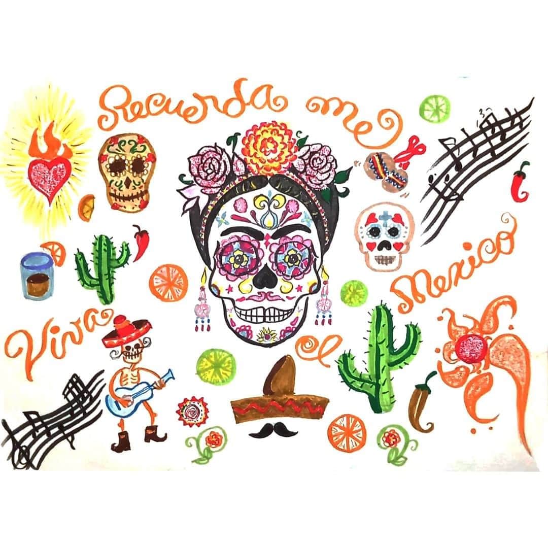 Pentel Canadaさんのインスタグラム写真 - (Pentel CanadaInstagram)「The Day of the Dead, a day when spirits pass between worlds and anything can happen.  #dayofthedead   📷 Created by: Mami Kuboki 🖊 Product details: SES15C⁠ 👉Follow and tag @pentelcanada for a chance to be featured⁠!⁠」11月2日 23時00分 - pentelcanada