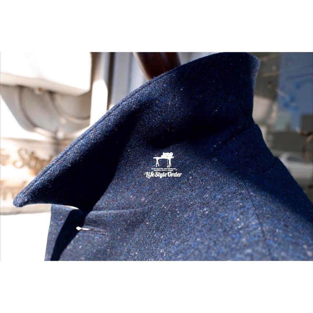life_style_orderさんのインスタグラム写真 - (life_style_orderInstagram)「< tweed × coat >﻿ ﻿ リバティの裏地を使った、ブルーのネップツイードコート。﻿ ﻿ 使いやすい定番のステンカラーコートにカジュアル素材を。﻿ ﻿ メンズ、レディースともにオーダーコートを承ります。﻿ ﻿ ﻿ -----------------------------------------﻿ 11:00-19:00 木曜定休日﻿ 完全予約制﻿ ※HPのコンタクトフォームよりお願いします﻿ -----------------------------------------﻿ ﻿ #lifestyleorder #ライフスタイルオーダー #オーダーコート #コート #コートスタイル #ステンカラーコート #ツイード #ツイードコート #メンズコート #リバティ」11月2日 23時10分 - life_style_order