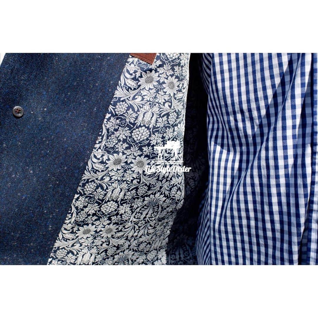 life_style_orderさんのインスタグラム写真 - (life_style_orderInstagram)「< tweed × coat >﻿ ﻿ リバティの裏地を使った、ブルーのネップツイードコート。﻿ ﻿ 使いやすい定番のステンカラーコートにカジュアル素材を。﻿ ﻿ メンズ、レディースともにオーダーコートを承ります。﻿ ﻿ ﻿ -----------------------------------------﻿ 11:00-19:00 木曜定休日﻿ 完全予約制﻿ ※HPのコンタクトフォームよりお願いします﻿ -----------------------------------------﻿ ﻿ #lifestyleorder #ライフスタイルオーダー #オーダーコート #コート #コートスタイル #ステンカラーコート #ツイード #ツイードコート #メンズコート #リバティ」11月2日 23時10分 - life_style_order