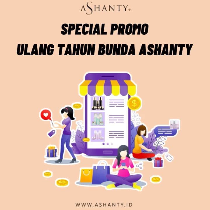 ASHANTY BEAUTY CREAM OFFICIALのインスタグラム：「🎉SPECIAL BUNDA ASHANTY BIRTHDAY PROMO🎉  Yuuk nikmati promo menarik special menyambut ulang tahun Bunda Ashanty dapatkan paket special :  Paket Special Birthday 1  • Ashanty Beauty Cream (Pilih salah satu series) • Skinua Pure O2 Mask  • Skinua Ultra W Modelling Mask Ice Cream GRATIS CAMELLIA VELVET TINT (Pilih salah satu shade) hanya Rp 900.000,-   Paket Special Birthday 2  • Ashanty Beauty Cream (Pilih salah satu series)  • Skinua Ultra W Modelling Mask Ice Cream GRATIS LIPMATTE ASHANTY (Pilih salah satu shade) hanya Rp 550.000,-  Paket Special Birthday 3  • Ashanty Beauty Cream (Pilih salah satu series) GRATIS LIPMATTE ASHANTY (Pilih salah satu shade) hanya Rp 450.000,-  Yuk Ladies pilih paket favoritemu, berikan perawatan dan nutrisi terbaik untuk kulit wajahmu. Pesan sekarang juga yaa sebelum kehabisaaan, stock promo sangat terbataaaassss !!!!!  _____________________________ Informasi dan pemesanan  Ashanty Beauty Cream Chat Via WA : WA: 081293823950 WA: 081287388885 WA: 087778489900 WA: 085781140354 ⚡️ Fast Respons Click Link On Bio Instagram @ashantyid ❣️ ______________________________ #ashantybeautycream #creamashanty #skincareashanty #skincare #skincareartis #skincarelokal #creamwajah #creamperawatanwajah #obatjerawat #jerawat #kosmetik #krimwajah #creamwajah #whiteningcream #ashantyid #ashanty」