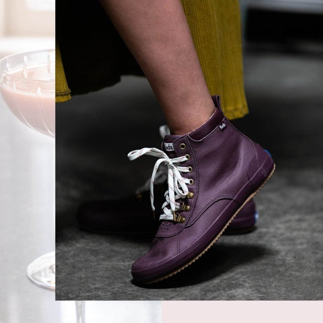 Kedsのインスタグラム：「With a hits-the-ankle-just-right height, the Scout boot pairs perfectly with every hem length.」