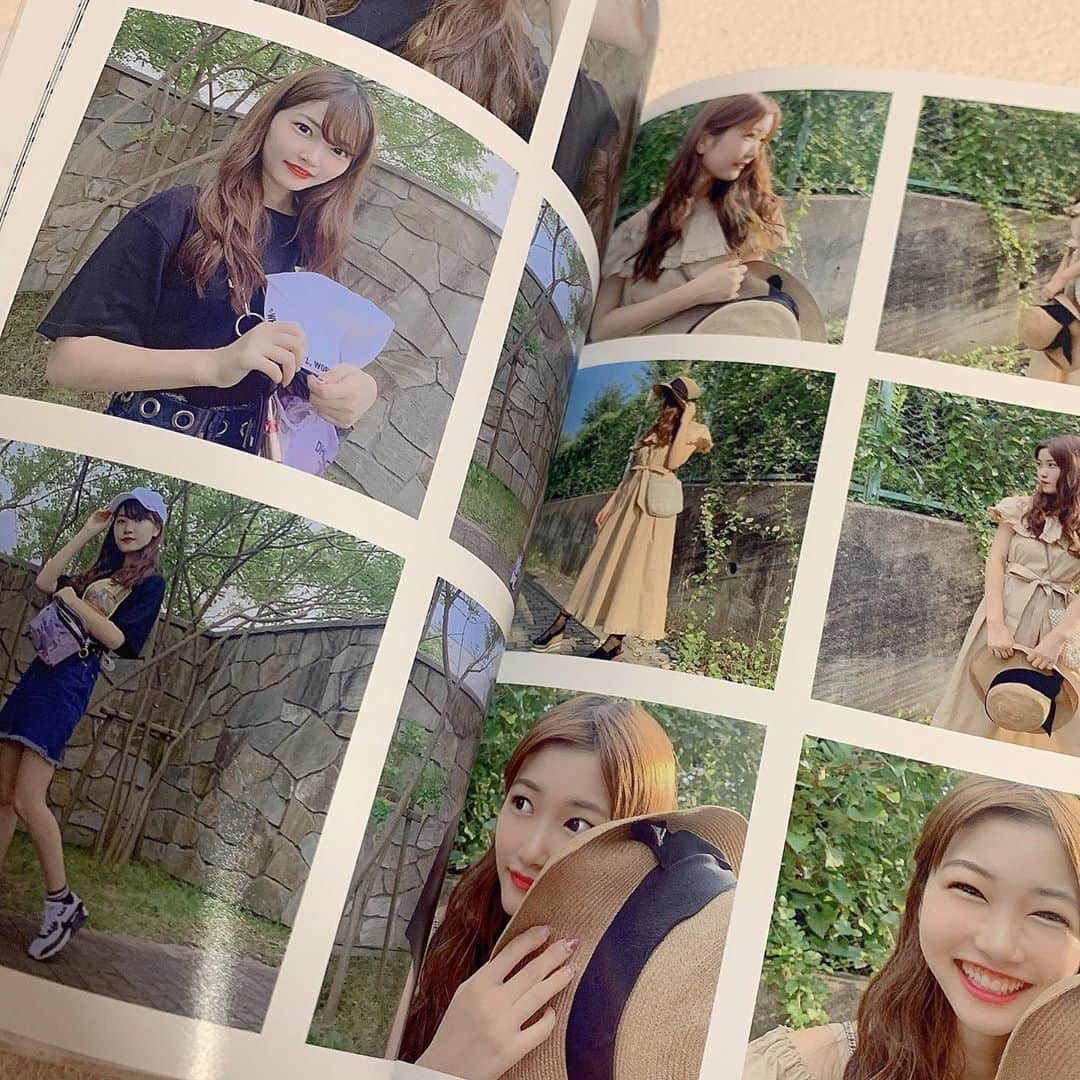 平田詩奈のインスタグラム：「﻿ ファンの皆さんがお誕生日に作って下さった﻿ #しいなのワードローブ 写真集が﻿ スゴすぎてしあわせです😿♡﻿ ﻿ ステキなプレゼント﻿ ありがとうございます💌﻿ ﻿」