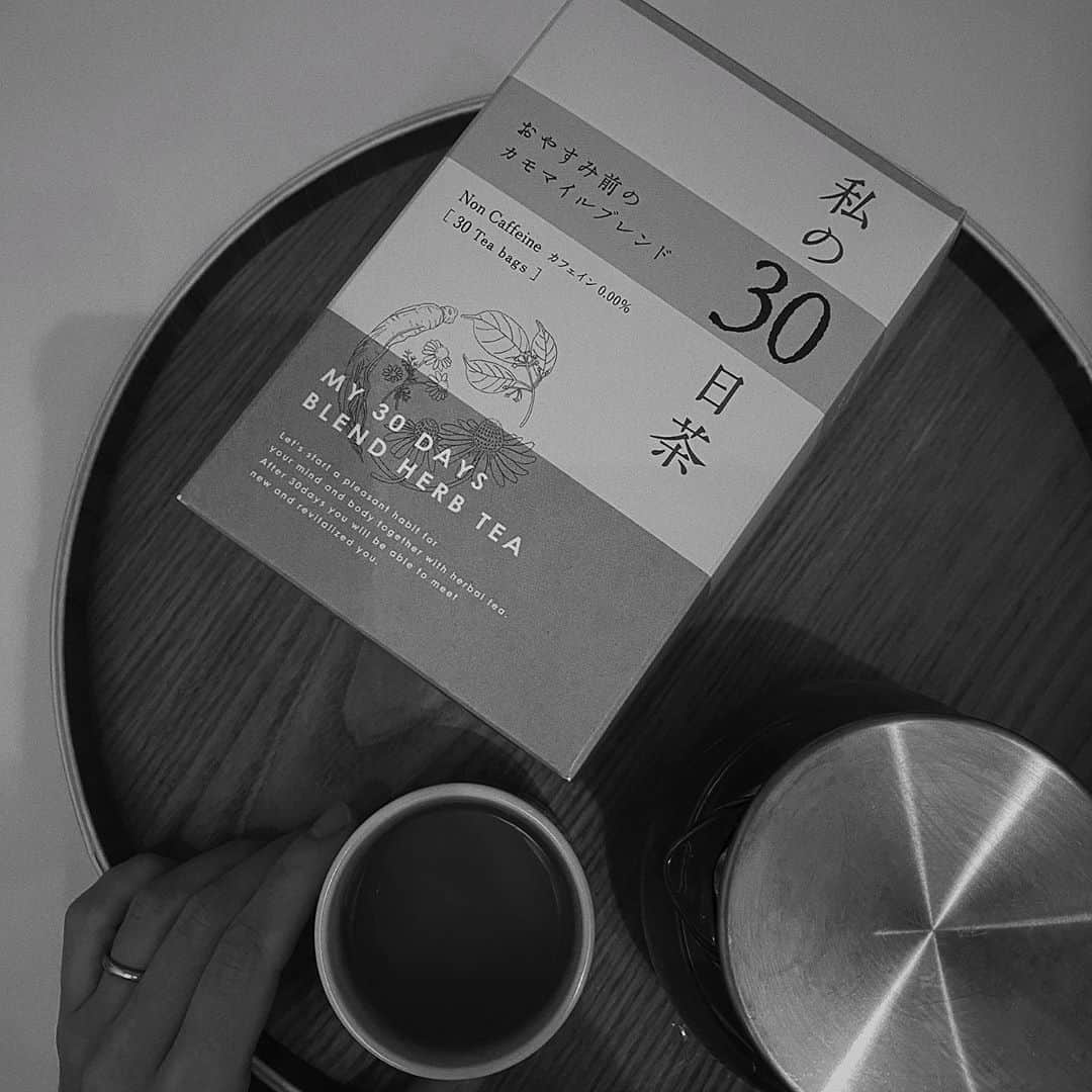 斎藤有沙さんのインスタグラム写真 - (斎藤有沙Instagram)「質の良い睡眠を目指して…😴 お茶系にハマるお年頃になりました👵🏻」11月3日 0時05分 - i_am_arinko