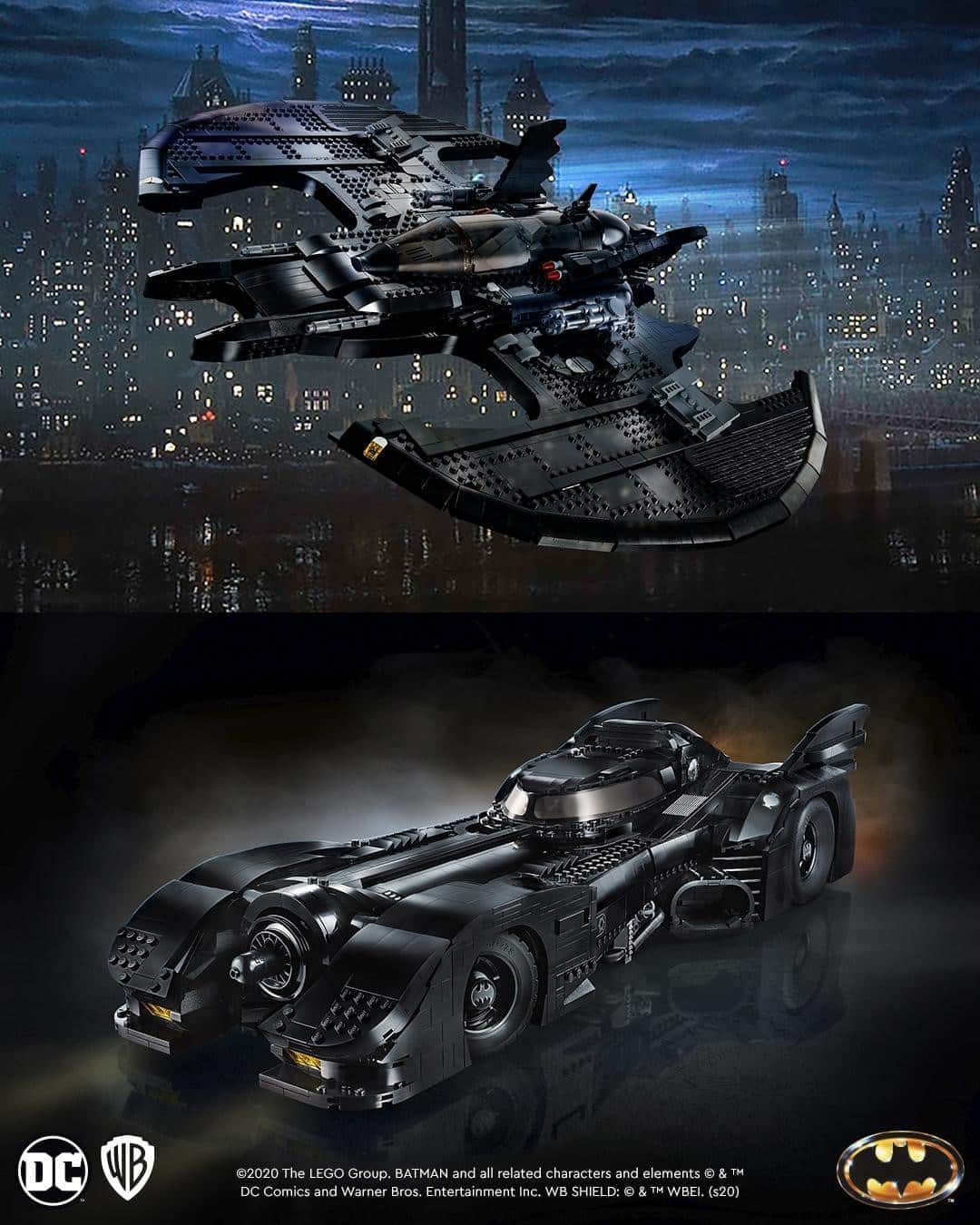 LEGOさんのインスタグラム写真 - (LEGOInstagram)「Complete your ultimate Batcave with these iconic vehicles!   #Batwing #Batmobile #LEGOBatman」11月3日 0時03分 - lego