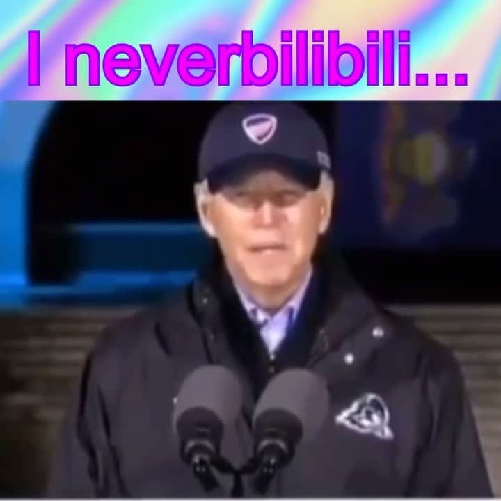 のインスタグラム：「I never bilibilididid either!! @joebiden」