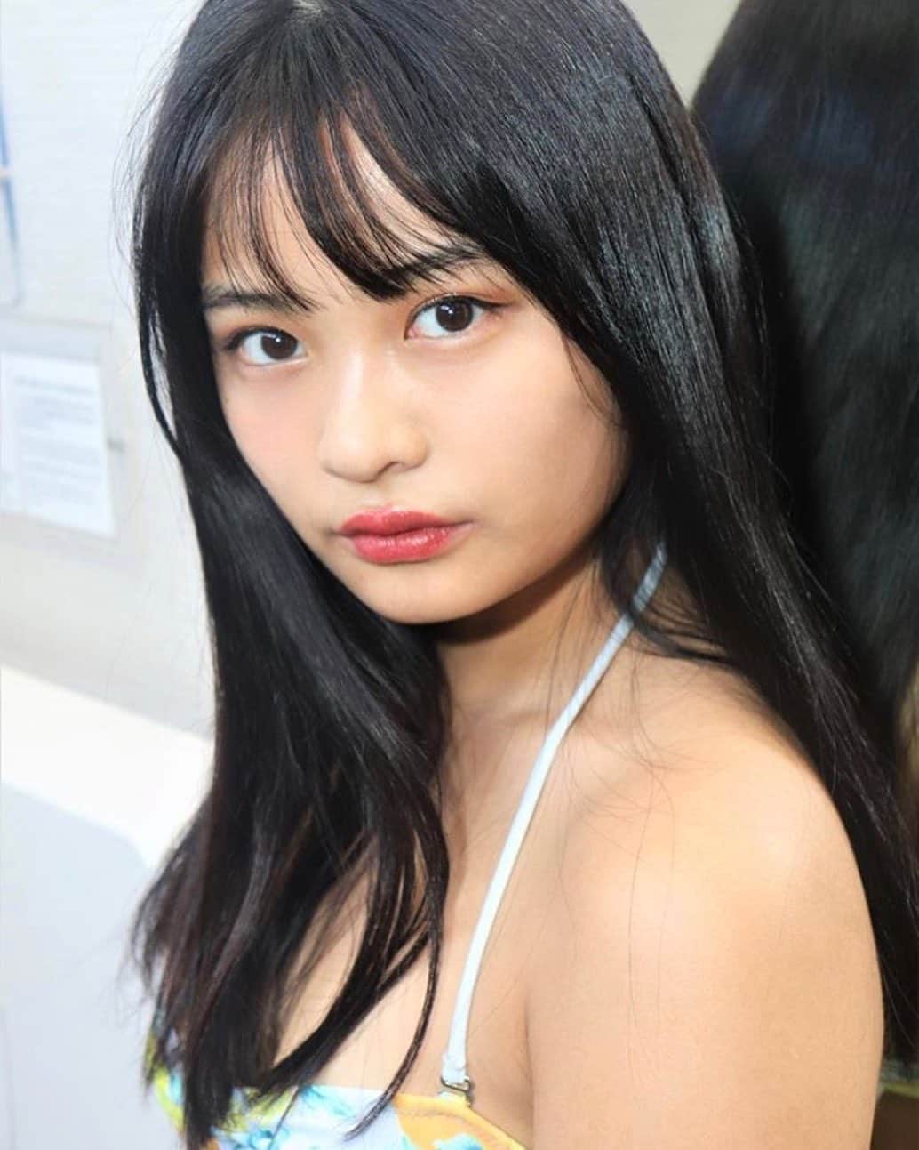 西本ヒカルのインスタグラム：「・ 銭湯撮影会、とても貴重な 経験ができました🧖🏻‍♀️🌼」