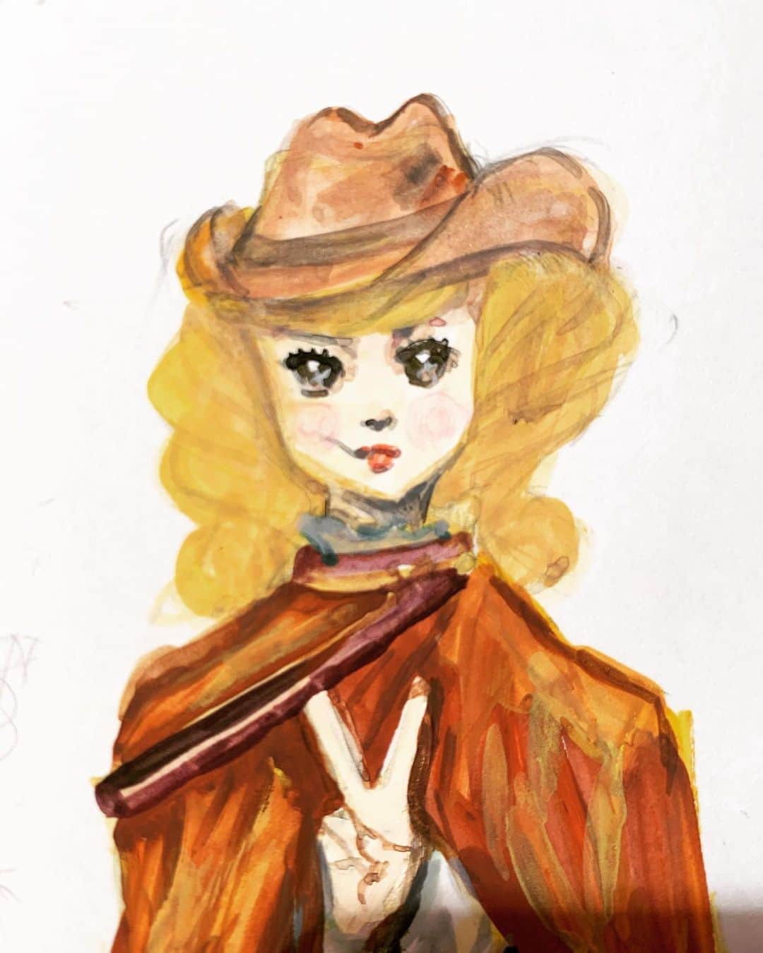 五月女ケイ子のインスタグラム：「制作中。i'll be back #五月女ケイ子 #keiko sootome #otome」