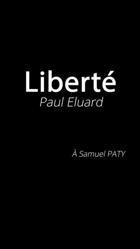 アリス・アイザズのインスタグラム：「J’ai la chance de compter parmi une minorité dans ce monde pour qui l’école n’a pas été une option.  La chance d’avoir grandi dans un pays où dès notre plus jeune âge on nous inculque les valeurs de la liberté, celle de penser, celle de s’exprimer, celle d’être aussi. La chance d’avoir été portée par des professeurs qui m’ont toujours encouragée à faire le métier qui est le mien aujourd’hui, quand tant de personnes jugent encore que ça n’en est pas un. Les professeurs que j’ai pu croiser durant ma scolarité n’ont pas été seulement là pour m’enseigner des connaissances théoriques, ils ont joué un rôle fondamental dans la construction de la femme que je suis aujourd’hui.   C’est donc avec une émotion et une reconnaissance éternelle que j’ai participé au projet Liberté initié par @music.4.heroes afin de rendre hommage à Samuel Paty mais également à tout le corps enseignant.」