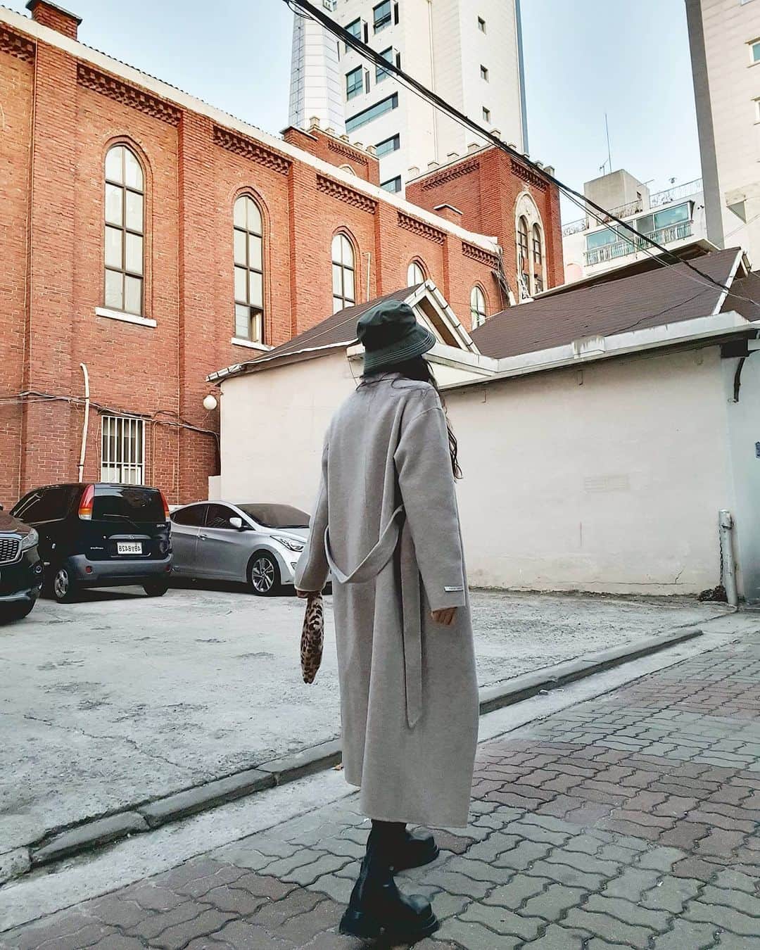 minikkallongさんのインスタグラム写真 - (minikkallongInstagram)「OOTD🤟 #국내제작#울90#핸드메이드코트#미니깔롱」11月2日 18時54分 - minikkallong