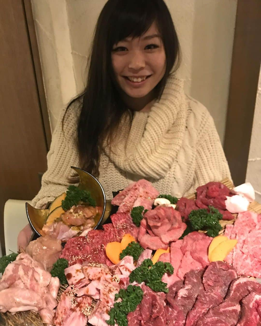 植草歩さんのインスタグラム写真 - (植草歩Instagram)「また食べたい🥩 今日もお疲れ様でした( .. )💓」11月2日 19時07分 - ayayumin0725