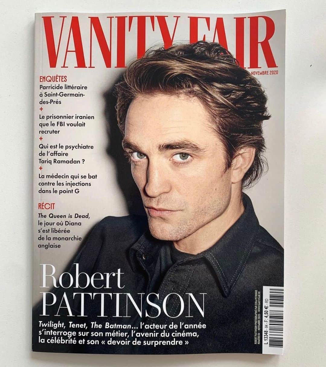 キム・ジョーンズのインスタグラム：「Rob in @dior @vanityfairfrance 🦇」