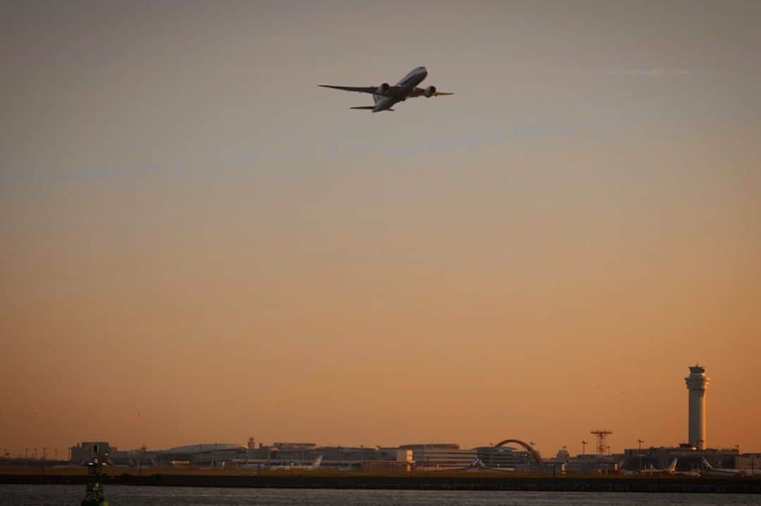 豊大槻さんのインスタグラム写真 - (豊大槻Instagram)「#airplane  #passengerplane  #eveningview  #飛行機  #旅客機  #夕景」11月2日 19時49分 - yutakachi