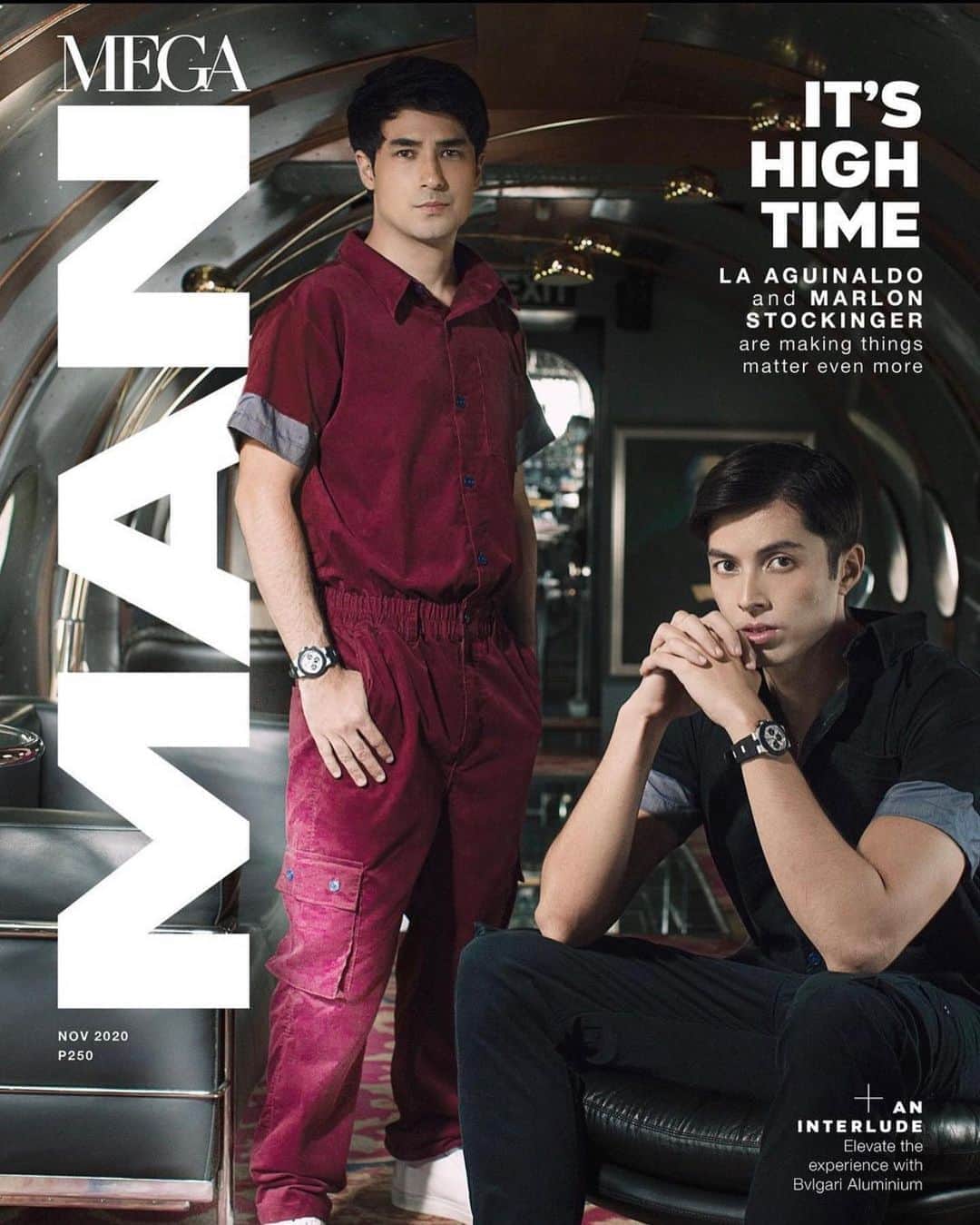 マーロン・ストッキンガーのインスタグラム：「On the cover of @megaman_magazine for November 🙏🏼」